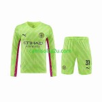 Camisolas de futebol Manchester City Ederson Moraes 31 Guarda Redes Criança Equipamento 3ª 2023/24 Manga Comprida